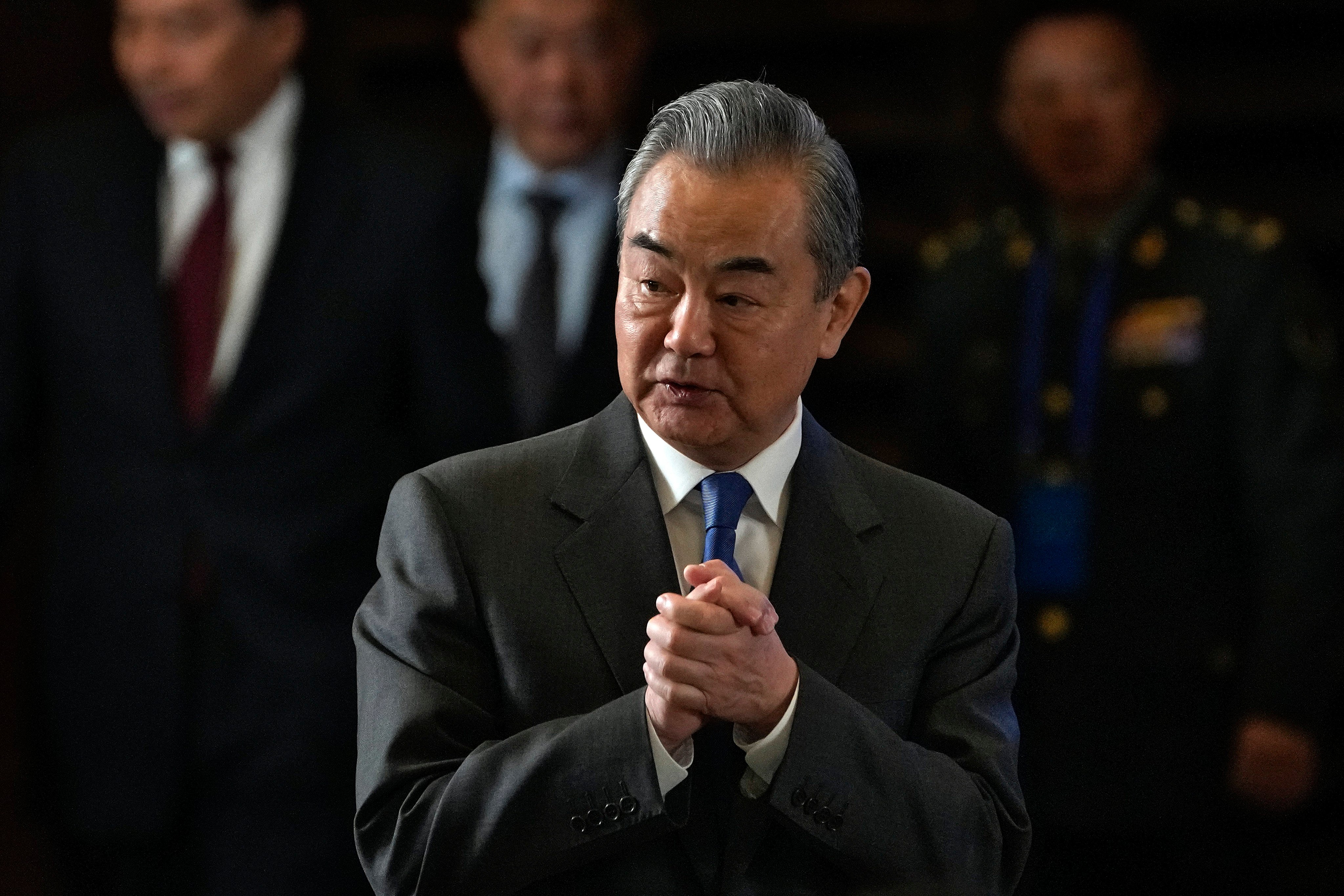 Chinese Foreign Minister Wang Yi made the relationship with the US a priority in his annual foreign policy address. Photo: AP 