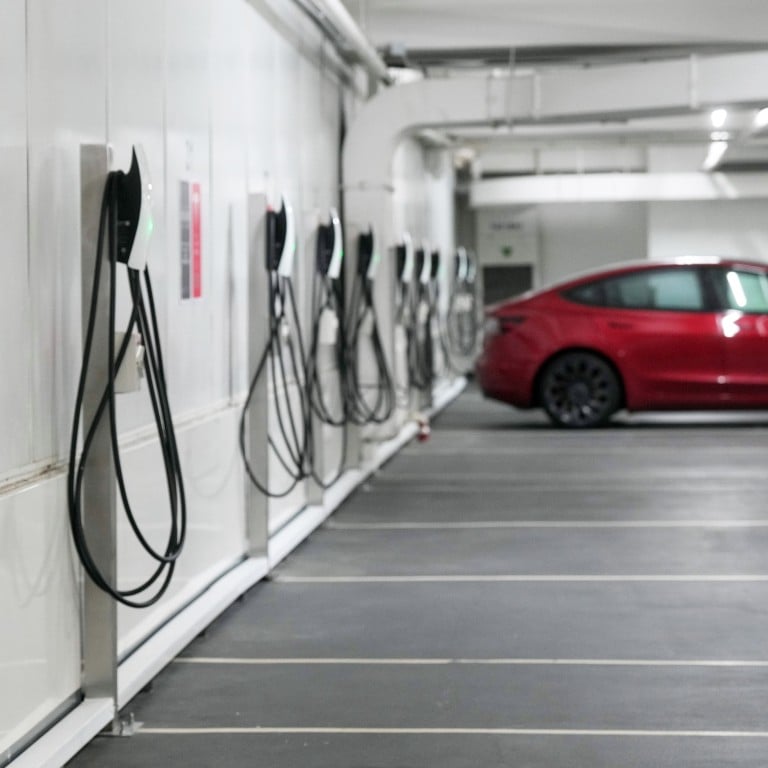 Commercial premises will need to cover a huge predicted deficit of EV charging stations, the property consultancy says in a report. Photo: Elson Li