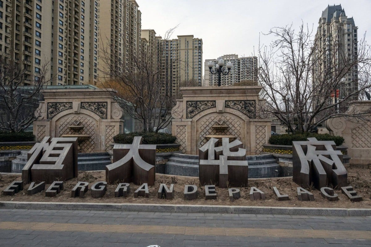 China Evergrande’s creditors are likely to recover a fraction of the billions of dollars worth of the builder’s debt they hold. Photo: Bloomberg